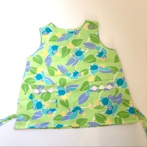 Lilly Pulitzer Vintage Tropical Toucan Bird Dress